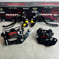 SMRT Stylema & P34 Red Logo Siap Bracket Front 4Pot Rear 2Pot With RCS16 CC &19 Corsa Corta Master P