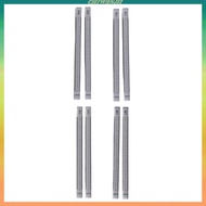 [Chiwanji1] 2 Pieces Rolling Pin Guides  Leveler Sticks Multipurpose Leveling Bar Baking Rulers for 