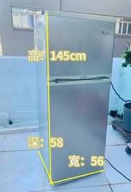二手電器 Whirlpool 雙門無霜雪櫃 (可左/右門鉸) 上置式急凍室 WF228 實用款 145CM高 二手電器 清倉大減價 最新款 貨到付款 精選貨品 香港二手 洗衣機 二手雪櫃 搬屋 傢俬 