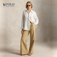 Polo Ralph Lauren กางเกงขายาวผู้หญิง รุ่น WMPOPNTNDL20394 สีเบจ