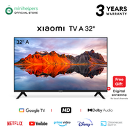 Xiaomi TV A 32 (Google TV) INCH Smart Android TV DVB-T2/C Voice Control 1.5GB RAM 8GB ROM 5G WIFI bl