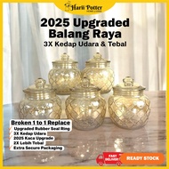 Balang Kaca Bekas Kuih Kedap Udara Set Viral 2025 Balang Kuih Raya Bekas Kuih Raya Bekas Biskut Raya