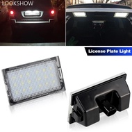 LOOKSHOW 1PC/2Pcs Car LED License Number Plate Lamp Replacement Canbus Error Free Car 12V Light For 
