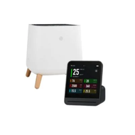 เครื่องฟอกอากาศ Sqair + เครื่องวัดคุณภาพอากาศ Qingping Pro