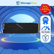 Acer Predator GM7000 Heatsink SSD Hard Drive 512GB / 1TB / 2TB PCIe Gen 4x4, Read speed Up to 7400 M