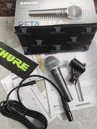 shure 舒爾BETA58A有線動圈麥克風舞臺演出吉他彈唱 咪頭