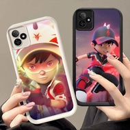 DK-88 Justice Boboiboys Silicone Casing black and white for Realme Narzo Note C63 C53 SE N53 6 C61 N