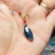 Ditch fishing spoon bait 2.3g mini spoon bait for ditch fishing