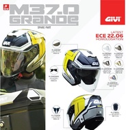 Givi Helmet M37.0 Grande Visor Original Tinted 75% Mirror Gold Rainbow Irridium Visor M37.0 Givi