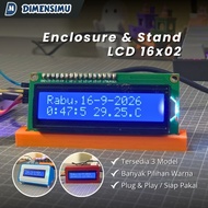 Stand and Enclosure Frame LCD 16X02 I2C NON I2C Plug and Play For Prototipe Robotic Project | Your D