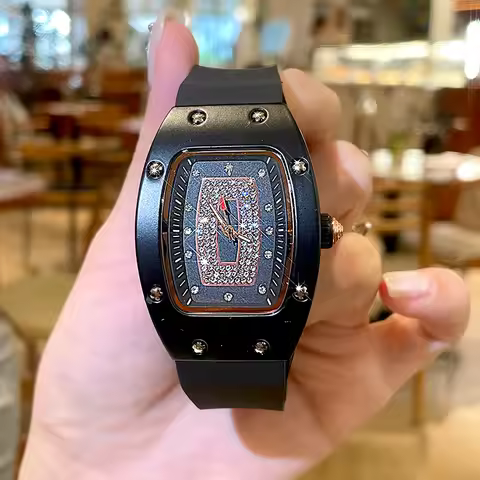 CILOA New Women's Elegant & Fashionable Full Diamond Quartz Watch - Waterproof