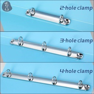 [PANDAB] 1PCS A4 Perforated Folder Candy-Colored Transparent O-shaped 2-hole, 3-hole, 4-hole Waterpr