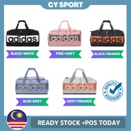 ADIDAS Duffle Unisex Handbag Travel Sling Bag Shoulder Gym Bag Casual Sport Duffle Bag Black Hitam L