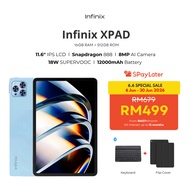 Infinix XPAD Tablet (16GB+512GB) – 11.6" Display | 8MP AI Camera | 12000mAh Battery