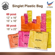 Singlet Plastic Bag (12 x 16 /15 x 16/18 x 22/26 x 33) Tangkai Plastik Beg