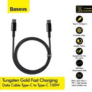 Baseus Tungsten Gold Type C to C 100W Charger Cable
