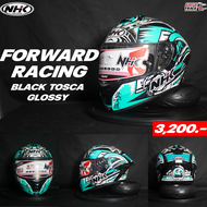 NHK หมวกกันน็อคเต็มใบแว่น2ชั้น รุ่น K5R ลายนักแข่ง!!