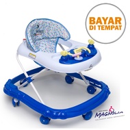 Apolo Bayi Baby Walker Spacebaby Space Baby Musik Roda Belajar Jalan Bayi Mainan Musik