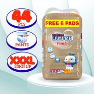 LAMPEIN PANTS DIAPER 3XL (38+6free pcs per pack) Diaper Pants