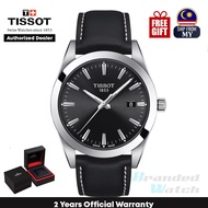 [Official Warranty] Tissot T127.410.16.051.00 Men's Gentleman Quartz Leather Strap Dress Fashion Watch T1274101605100 (watch for men / jam tangan lelaki / tissot watch for men / tissot watch / men watch)