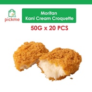 Moritan Kani Cream Croquette 50g x 20 pc - Frozen