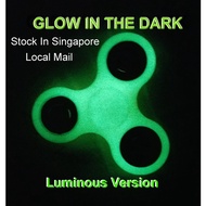 fidget hand spinner fidget toy luminous spinner glow in dark spinner