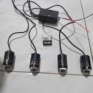 4-Pack LED Car and Motorcycle Spotlights 12 VOLT Light Bar Led Grill Led Bumper