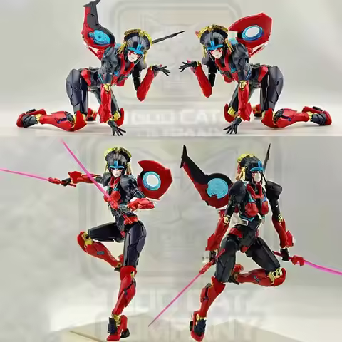 In Stock Transformation Robot Model Set GOO CAT GC003 GC-003 Windblade G1 Girl Movable Fine Assembly