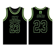 NCT NATION No. 23 Sleeveless Round Neck Basketball Jersey
