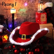 PEONY1 Cowboy Hat Holiday Party  Cowgirl Wild Costume Accessories Fluffy Feather Cap