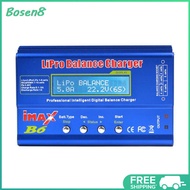 จัดส่งฟรี [มาถึงภายใน 3 วัน] IMAX B6 Lipo เครื่องชาร์จแบตเตอรี่ AC/DC 80W BALANCE Charger อะแดปเตอร์