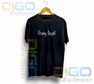 Kaos - Baju - Tshirt urang dayak suku di indonesia