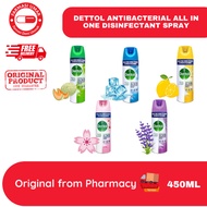 DETTOL SPRAY PEMBASMI KUMAN DAN VIRUS COVID19 450ML