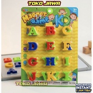 Educational Toys for Children: Magnetic Letters, Alphabet, Magnetic Game - Learn to Read & Recognize