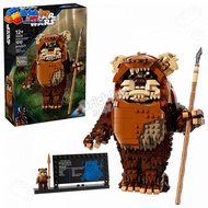 75430 Wicket The Ewok Building Blocks Set Ewok Village Character Model with Minifigure Collectible T