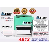 SAME DAY SHIP (READY STOCK ) 4913 6Line Max stamp murah viral sekali ink
