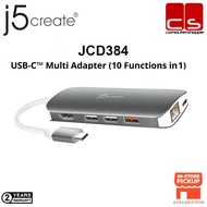 J5create JCD384 (USB-C™ Multi Adapter (10 Functions in 1)