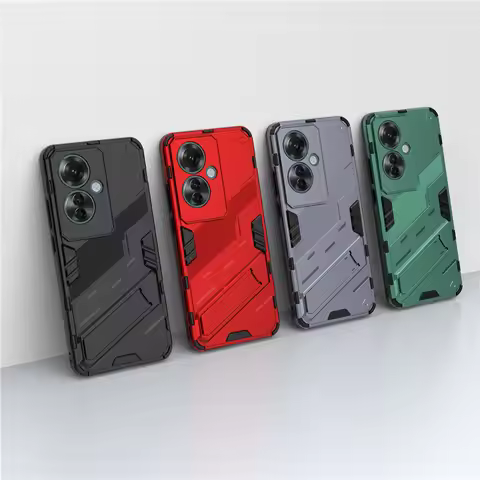 For OPPO Reno11 F Case OPPO Reno 11F 5G Cover Punk Style Holder Bumper Shield Protective Phone Cases