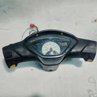speedometer kilometer cover batok belakang 1set supra x 125 original