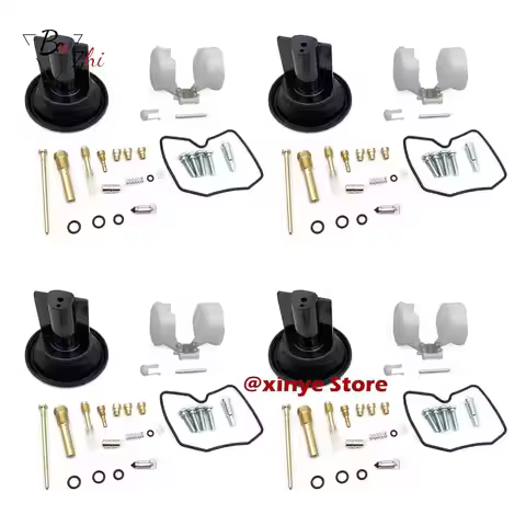 Carburetor Carb Repair Rebuild Kit for Kawasaki Zephyr 400 Keihin CVK ZR400 C1-C7 1989-1995 ZR 400 Z
