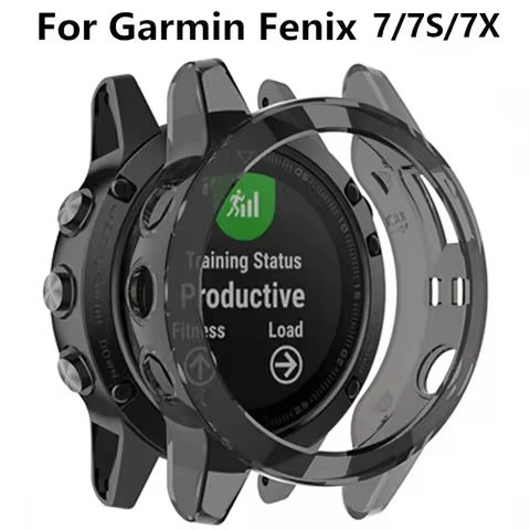 Hot Protection Case For Garmin Fenix 7 7S 7X 5S 5 5X Plus 6S 6 6X Pro Smart Watch Protector Frame So