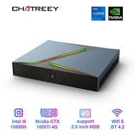 Chatreey I7 Intel พีซีขนาดเล็กแกน I9 G1P G1 8คอร์พร้อม GTX1650TI Nvidia 4G 2060 6G กราฟิก Windows คอมพิวเตอร์เดสก์ท็อปสำหรับเล่นเกม11