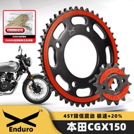 Suitable for Wuyang Honda Retro CGX150 Motorcycle Modified Silent Chainring Size Chain Marking Oil S