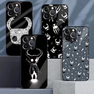 Hollow Knight 03 Tempered Glass Phone Case For IPhone 16 15 14 13 12 11 Pro XS Max Plus Mini X XR 8 