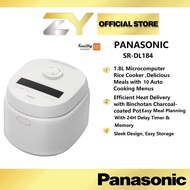 Panasonic 1.8L /1.0L Microcomputer Rice Cooker  Periuk Nasi SR-DM184KSK/SR-DM104KSK/SR-DL184WSK/SR-D
