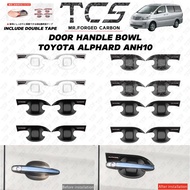 TCS TOYOTA ALPHARD ANH10 2003-2007 CAR DOOR HANDLE BOWL COVER GARNISH ACCESSORIES
