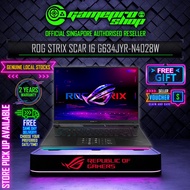 【2024】 ASUS Laptop ROG Strix Scar 16 G634JYR-N4028W Gaming Laptop / Intel i9-14900HX / RTX4090 / 16" WQXGA IPS / 2Y