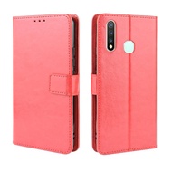 For VIVO Y19 Case Flip Wallet PU Leather Back Cover VIVO Y19 Y 19 VIVOY19 2019 Phone Casing