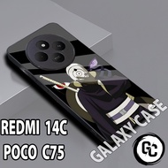Glossy Softcase poco C75/case REDMI 14C Anime/casing poco C75/Case REDMI 14C glitter/case poco c75