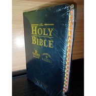 GNT/MBB Diglot English Tagalog Bible with Thumb Index Personal Size Leather Flex Cover